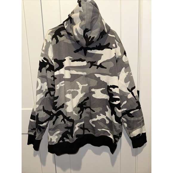 Renegade Camouflage Men’s Hoodie Size 3XL - Picture 4 of 6